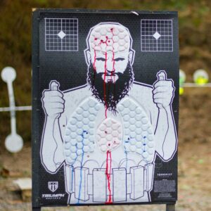 Triumph Systems Threat Down Terrorist Silhouette